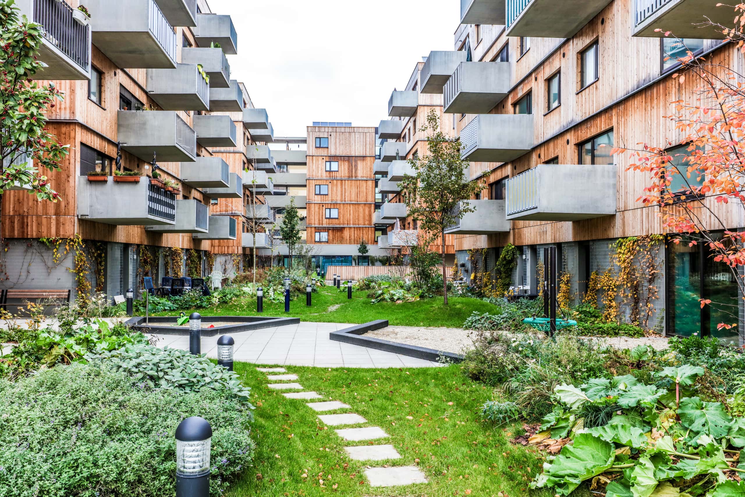El lago es el eje central del proyecto (Foto: Daniel Hawelka)