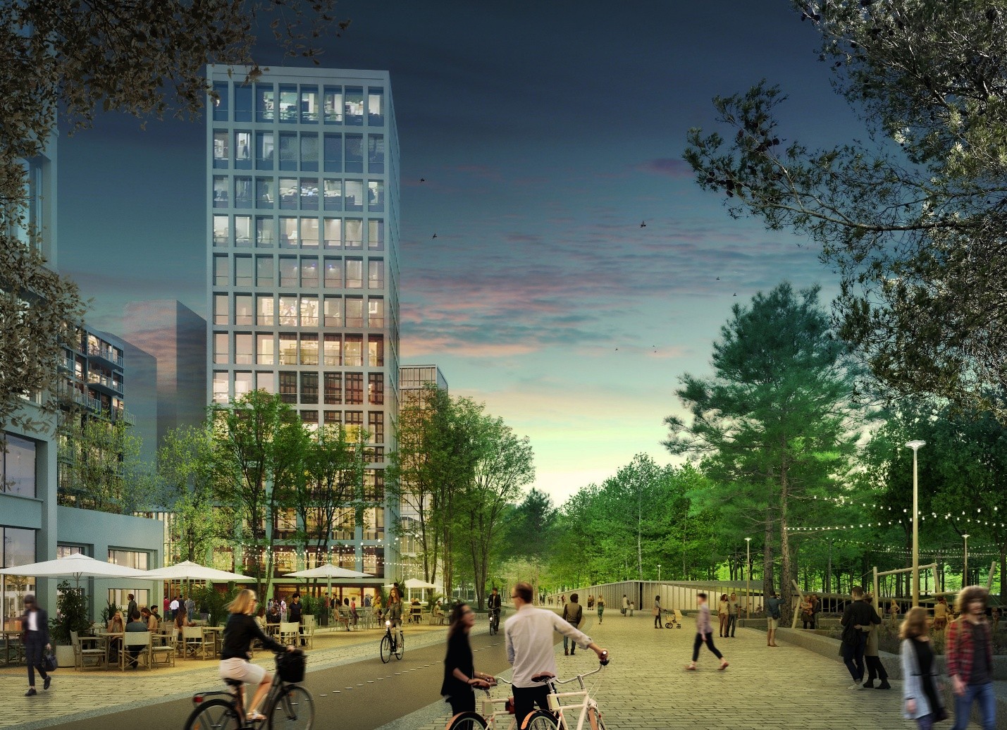 Madrid Nuevo Norte complementa la proximidad de los servicios y necesidades cotidianas con una red de transporte público hiperconectada a nivel regional y nacional.