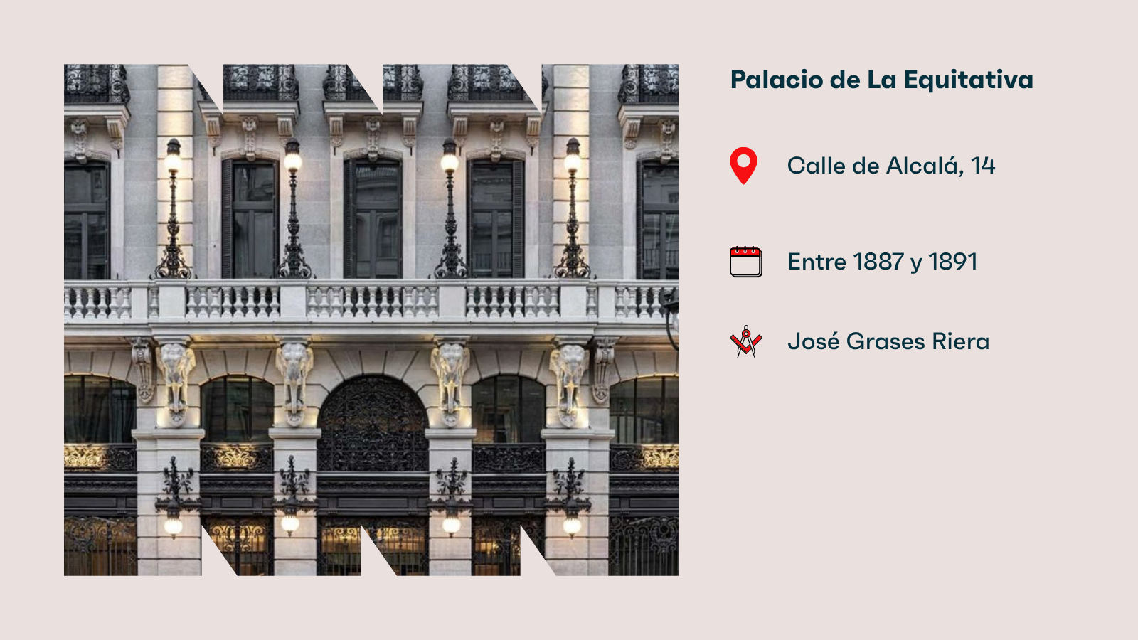 Animales en la arquitectura de Madrid