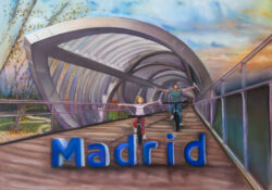 sosteniendo madrid