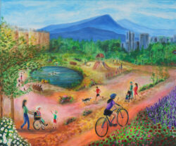 la chica de la bicicleta