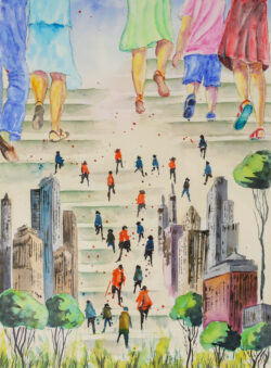 De Madrid Nuevo Norte al cielo