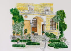 Paseando por los jardines de la casa de Sorolla