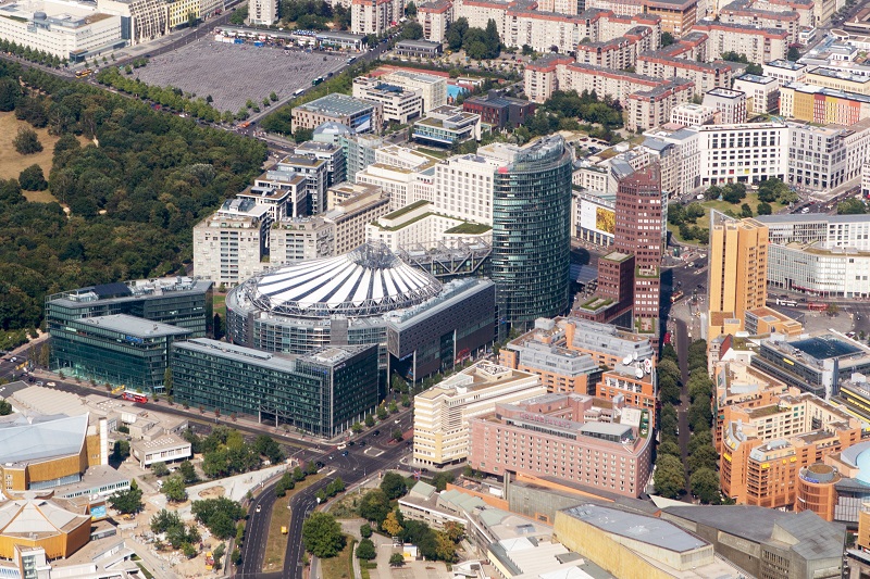 Berlin Potsdamer Platz en 2016 regeneracion urbana