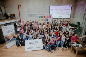 Jovenes innovacion e ideas emprendedoras en Global Goals Jam 2019 Impact Hub Madrid Nuevo Norte