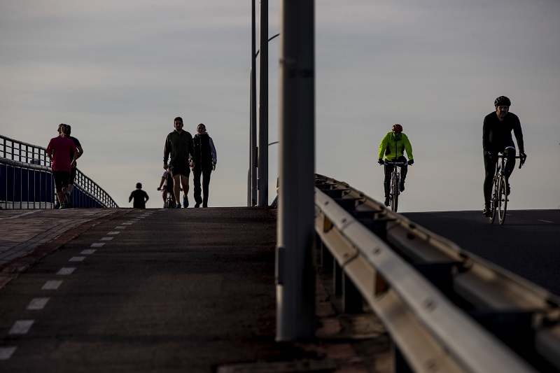movilidad ciclista ciclismo urbano madrid bici salud beneficios contaminacion