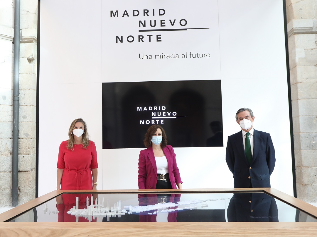 Presentacion de la maqueta digital de Madrid Nuevo Norte