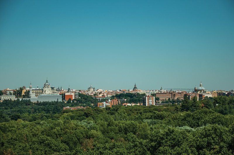 miradores naturales de madrid vistas skyline perfil urbano panoramicas