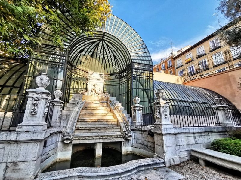 Invernadero historico del Palacio Parcent Madrid