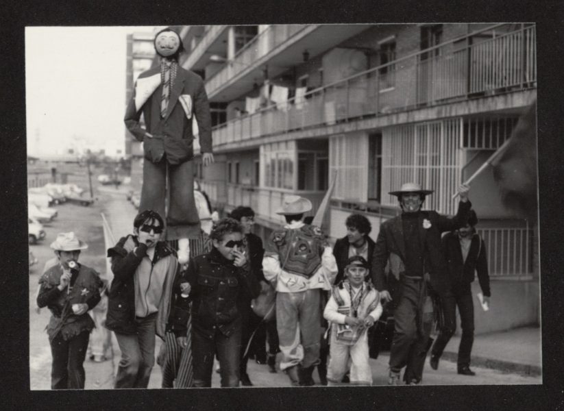 Fiestas de Carnaval en el poblado Huerta de la Salud a finales de los años 70