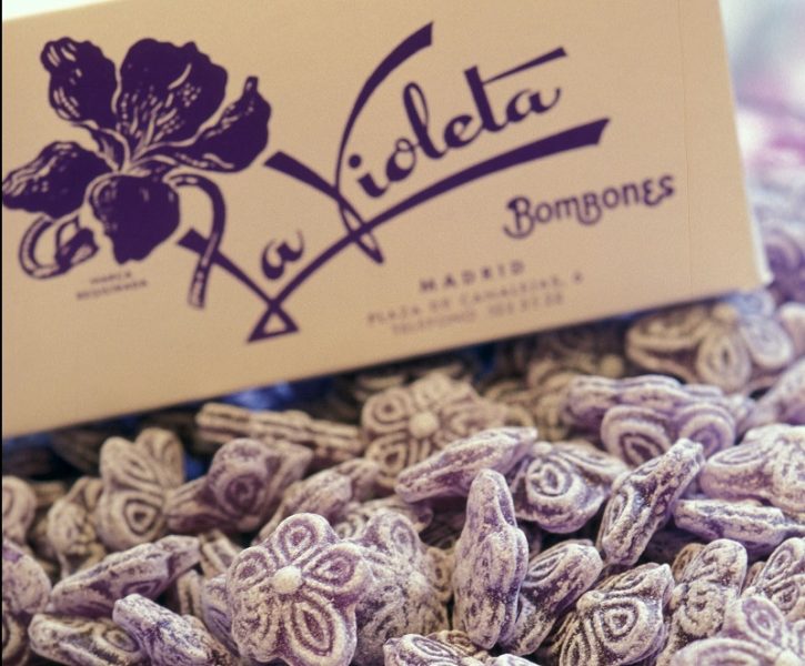 cajas de caramelos de violeta tradiciones de madrid